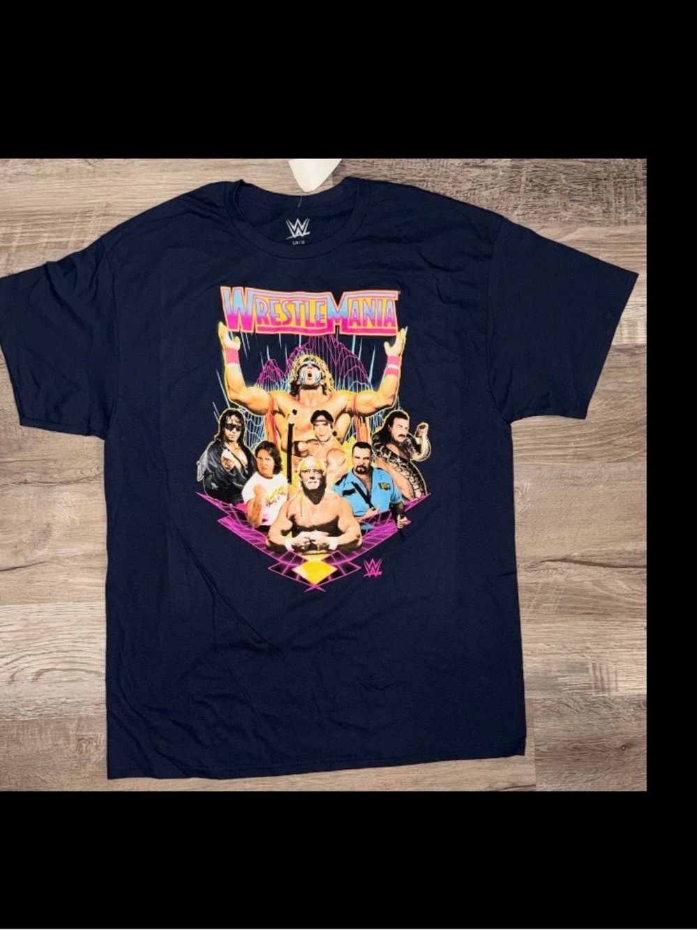NWT Men's WWE Wrestlemania Shirt Size Large
